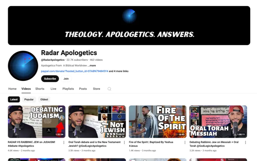 Radar Apologetics